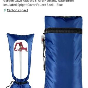 Waterproof Blue Faucet Cover Sock